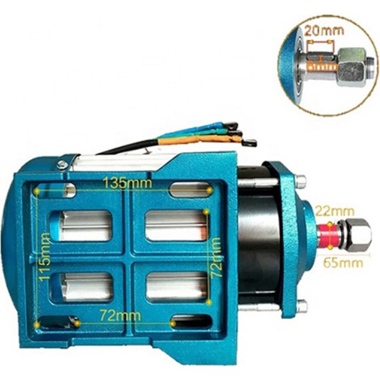Cansın Motors 60V /3000 Watt Bldc Fırçasız Motor Fiyatı