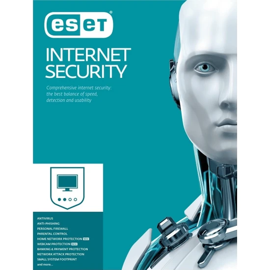 Eset Internet Security 2024 5 Cihaz 1 Yıl - Dijital Lisans