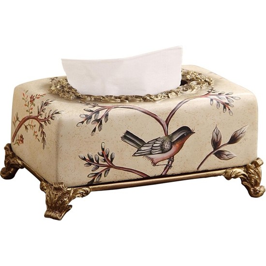 ZSSLD Çin Tarzı Doku Kutusu Moda Zarif Ev Oturma Odası Fiyatı