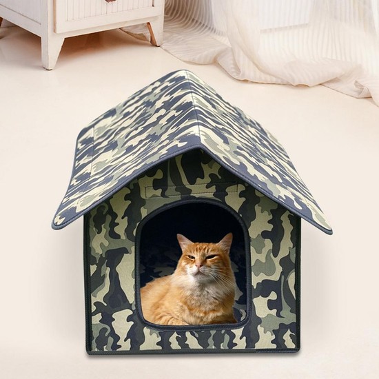 Kedi Barınak Köpek Evi Pet Cage Açık Su Geçirmez Kedi Villa Fiyatı
