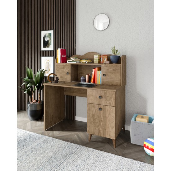 Kzn Home Akasya Çalışma Masası, Bilgisayar Masası, Ofis Fiyatı