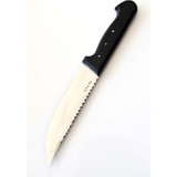 Tapan Mutfak Et Doğrama Bıçağı 30 cm Paslanmaz El Yapımı Dövme Çelik