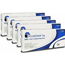 Novacheck Antigen Rapid(Hızlı) Testi 5 Adet