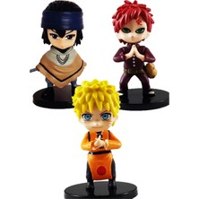 Bandai Naruto  Fıgure - Anıme Manga Figür Biblo 3 Lü Set -1 - 7 cm