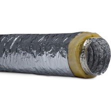 Flexiva Air Izolasyonlu Alüminyum Esnek Hava Kanalı Çap 160MM 10 Metre