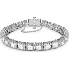 Swarovski 5599202 Swarovski Bilezik Millenia:bracelet S Sqr White/rhs