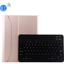 Zsunsky Shop 1130B Abs Fırçalanmış Doku Klavye + Deri Kılıf (Pembe) (Yurt Dışından)