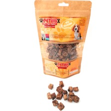 Petimix Mini Ciğer Küpleri 100G Köpek Ödül Maması