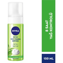 NIVEA Yüz Temizleyici Yıkama Köpüğü Detox Yağlı Ciltler;150ml; ; Yeşil Çay