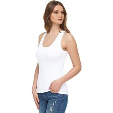 Tutku Elit 3'lü Beyaz Modal Spor Kadın ATLET-ELT2003-6XL