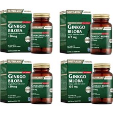 Nutraxin Ginkgo Biloba 60 Tablet X4 Adet