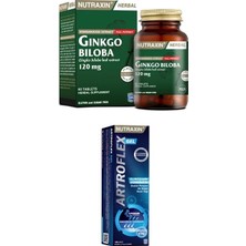 Nutraxin Ginkgo Biloba 60 Tablet + Artroflex Gel  100 Ml