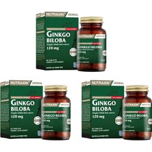 Nutraxin Ginkgo Biloba 60 Tablet X3 Adet