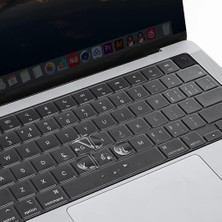 Codegen Apple 14" Macbook Pro M1 A2442 Ingilizce Silikon Klavye Koruyucu