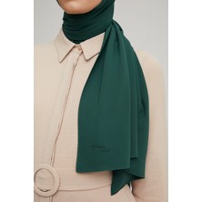 Armine Trend Medine Ipeği Şal 70X200 - Zümrüt