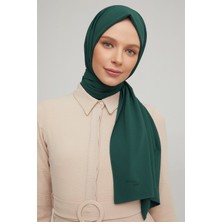 Armine Trend Medine Ipeği Şal 70X200 - Zümrüt