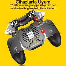 Memo AK77 4000 Mah Fanlı Dört Tetik Mobil Oyun Aparatı - Pubg (Orjinal Memo)