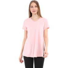 Raru Kadın %100 Pamuk T-Shirt Fragum Pembe