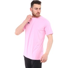 Raru Teamswear Erkek Basic T-Shirt Sırca Pembe