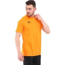 Raru Teamswear Erkek Basic T-Shirt Sırca Oranj