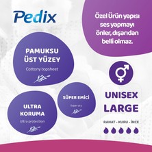 Pedix Mesane Pedi Kadın Erkek Büyük Boy Large (L) 30 Adet