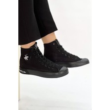 Beverly Hills Polo Club PO-10141 227-Siyah Siyah Kadın Sneaker
