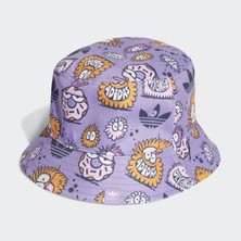 Adidas Originals Kevin Lyons Bucket Çocuk Mor Şapka (HC9593)