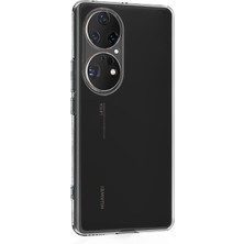 Microsonic Huawei P50 Pro Kılıf Transparent Soft Şeffaf