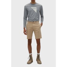 Hugo Pamuklu Normal Bel Slim Fit Chino Short Erkek Short 50471182 264