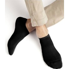 Black Arden Socks 5 Çift Siyah Erkek Kısa Çorap 40-44 Numara BT-0522
