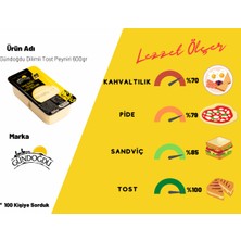 Gündoğdu Dilimli Tost Peyniri 600GR 6'lı