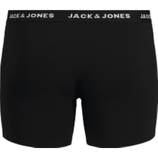 Jack & Jones 5'li Düz Renk Logolu Boxer-12194944