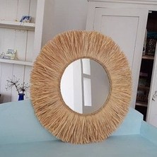 BH Bohem Handmade Rafya Ayna Büyük Boy B017