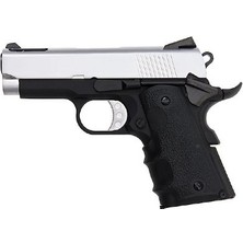 Armorer Works Aw Colt 1911 Compact Silver Slide Full Metal Airsoft Gbb Tabanca NE1003