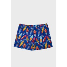Slipstop Miami Junior Sörf Desenli Mayo Short Erkek Çocuk Mayo Short SM22120214