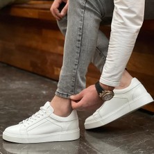 Sail Lakers - Beyaz Deri Erkek Sneaker