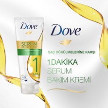 Dove 1 Minute Serum Saç Bakım Kremi Saç Dökülmelerine Karşı 170 ml X2 Adet