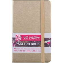 Talens Art Creation Sketchbook White Gold 9X14CM 140GR 80 Yaprak