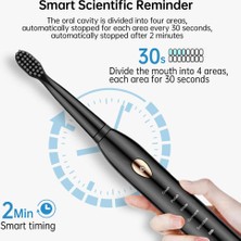 Xinhang 5 Mod Akıllı Elektrikli Diş Fırçası Otomatik Ultrasonik Sonic Diş Fırçası Yetişkin Ipx7 Su Geçirmez USB Şarj Edilebilir Diş Fırçası | Elektrikli Diş Fırçaları (Yurt Dışından)