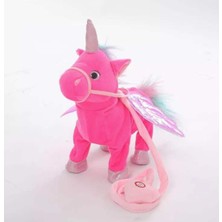 Xinhang Unicorn Peluş Oyuncak - Kırmızı (Yurt Dışından)