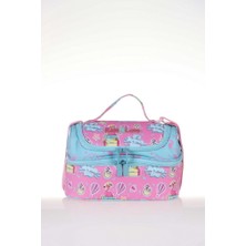 Kaukko Kids & Love Design Pink Flamingo Beslenme Çantası 24X15X15 (L7072)