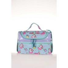 Kaukko Kids & Love Unicorn Rugan Pullu Beslenme Çantası 24X15X15 (L7068)