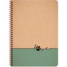 Keskin Color 20X28 Noktalı Defter Words - Love