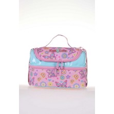 Kaukko Kids & Love Butterfly Rugan Pullu Beslenme Çantası 24X15X15 (L7067)