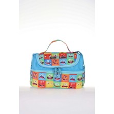 Kaukko Kids & Love Design Cute Monster Beslenme Çantası 24X15X15 (L7083)