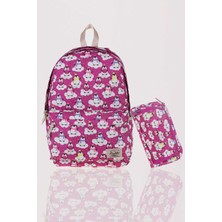 Kaukko Nature Penguen Çanta  Kalem Kutu Seti