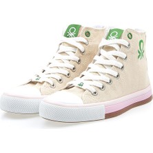Benetton® | BN-30189 - 3374 Bej - Kadın Spor Ayakkabı