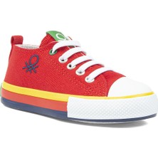 Benetton | BN-30653 - 3394 Kırmızı - Çocuk Spor Ayakkabı