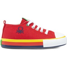 Benetton | BN-30653 - 3394 Kırmızı - Çocuk Spor Ayakkabı