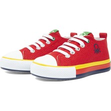 Benetton | BN-30653 - 3394 Kırmızı - Çocuk Spor Ayakkabı